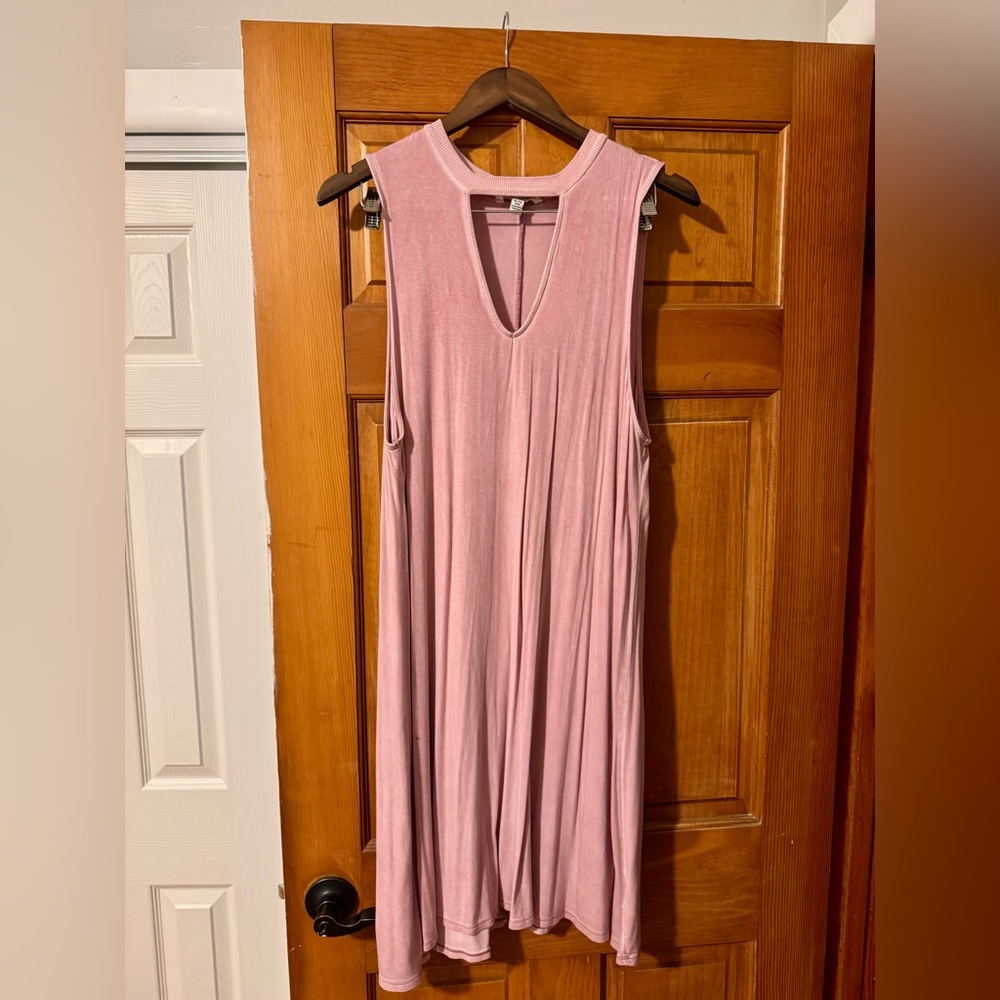 American Eagle Outfitters Blush Pink Tank Style Dress
